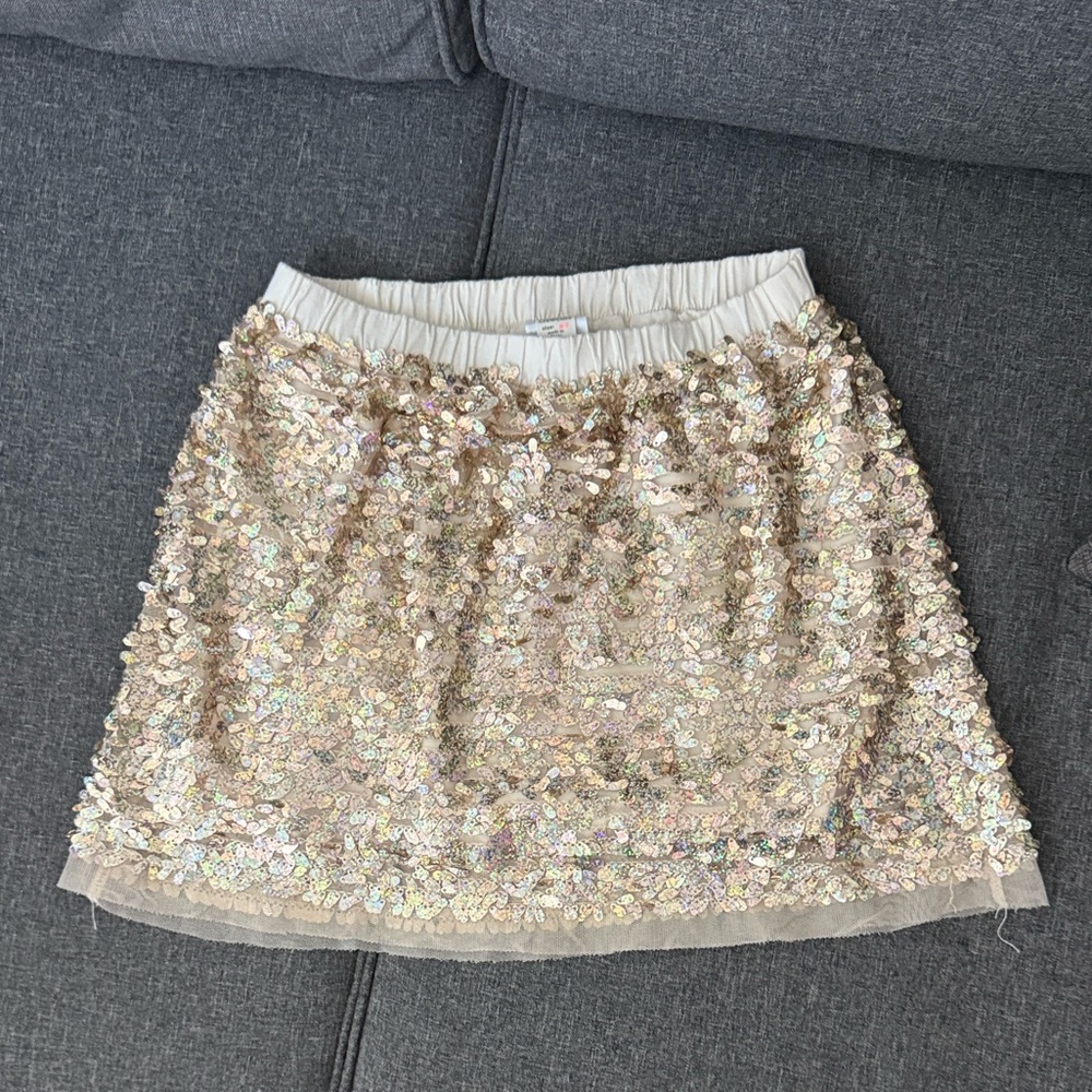 Crewcuts Sparkling Sequin Mini Skirt